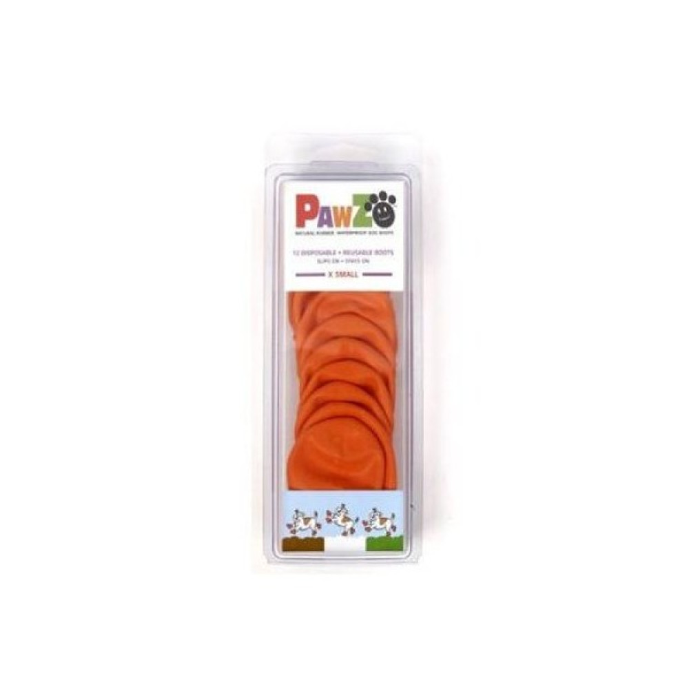 Pawz Köpek Galoşu X Small ( Orange ) 12'Li Evcil Hayvan Ürünleri Fiyatı