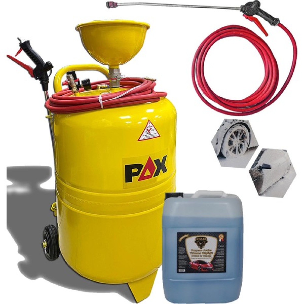 Pax 100 Litre Köpük Püskürtme Tankı ve 20 Litre Cilalı Köpük Bahçe Makinesi Fiyatı