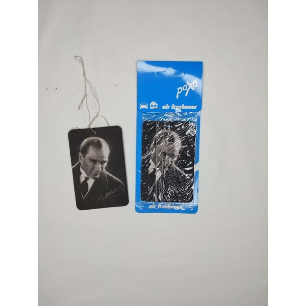 Paxa Kağıt Koku - K.atatürk Resimli (Siyah) - ST00918-5204 Oto Kokuları Fiyatı