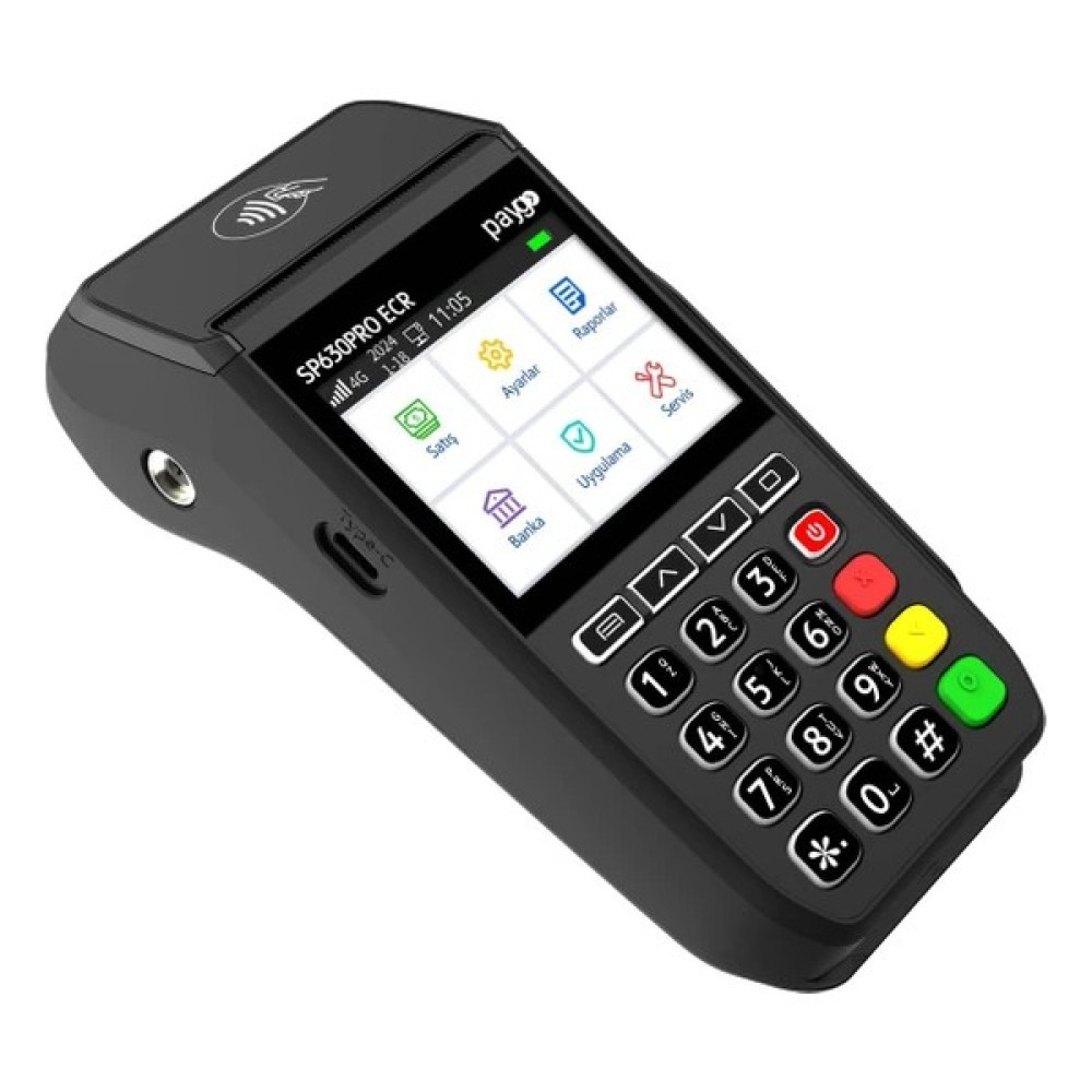 Paygo SP630 4g Pro Ecr Yazarkasa Pos Qr Kod ve Temassız Özellikli Yazarkasa Fiyatı