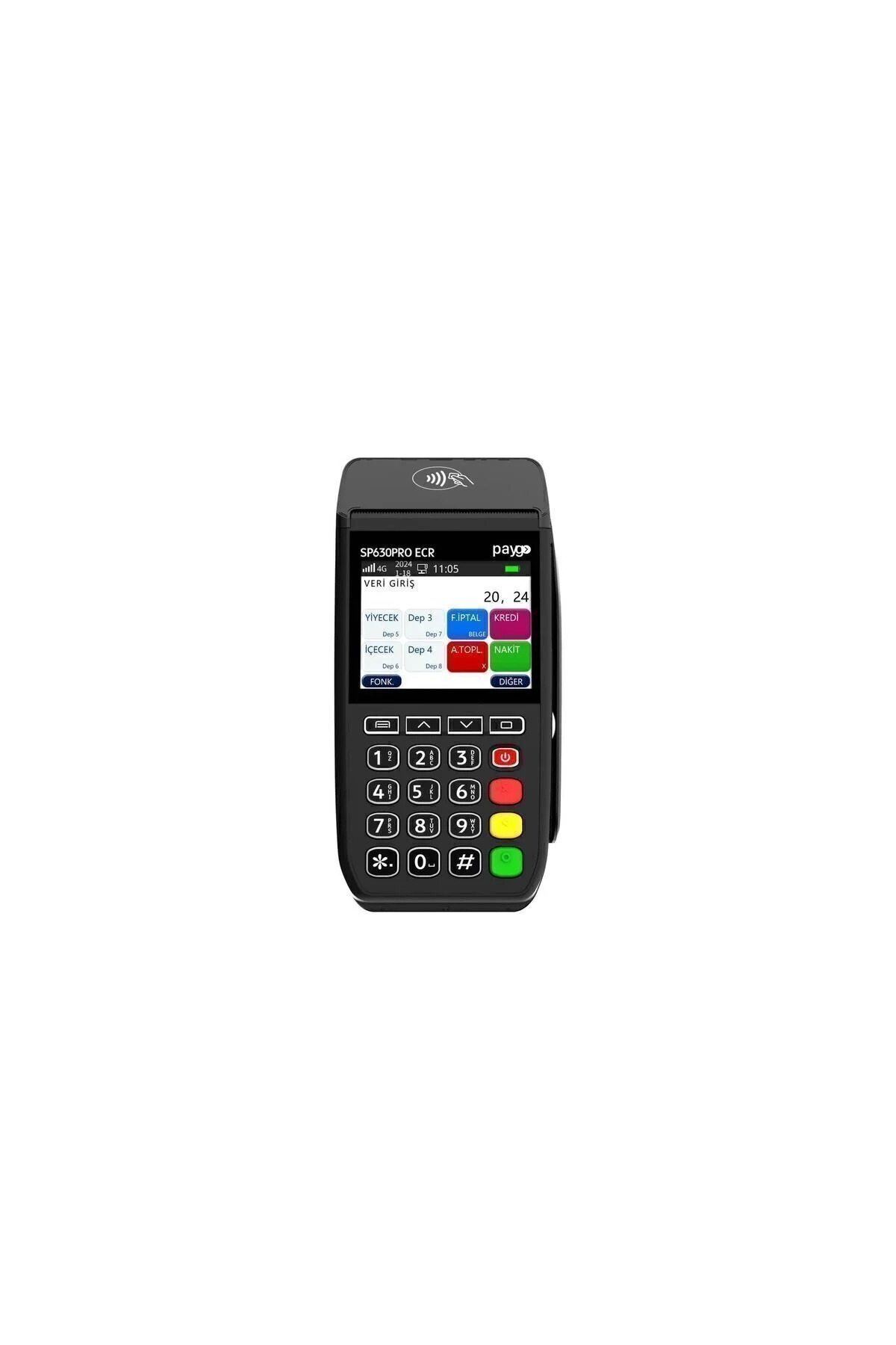 paygo Sp630 Pro 4g Yeni Nesil Mobil Pos Yazarkasa Tebliğe Uygun Yazarkasa Pos" Yazarkasa Fiyatı