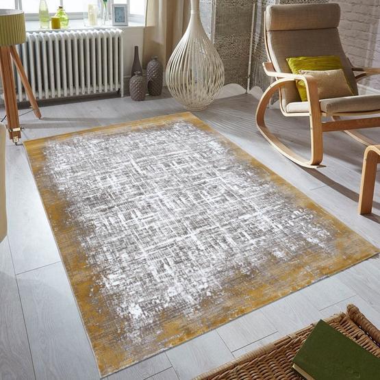 Payidar 2632A Hardal Vizon 150x230 cm Gold Plus Modern Salon Halısı