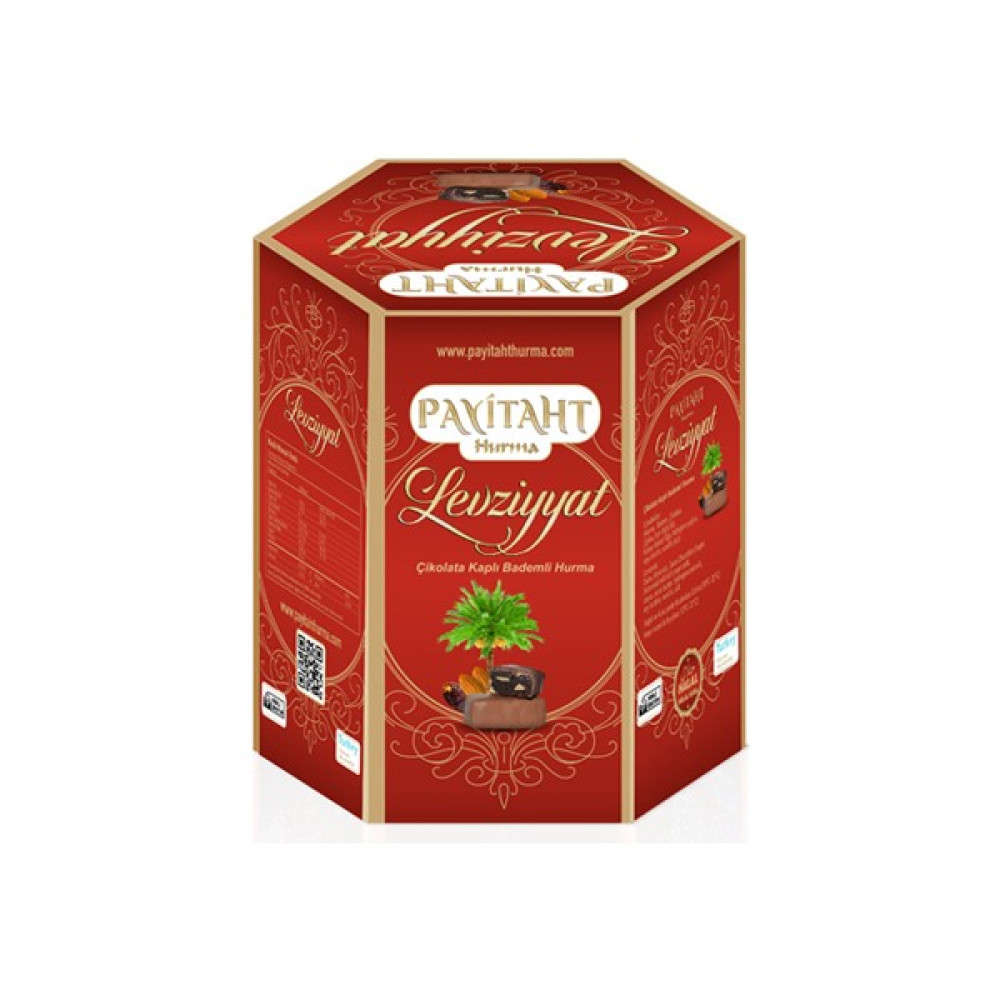 Payitaht Hurma Levziyyat - Sütlü Çikolata Kaplı Bademli Hurma 250GR. - 250 gr Diğer Fiyatı