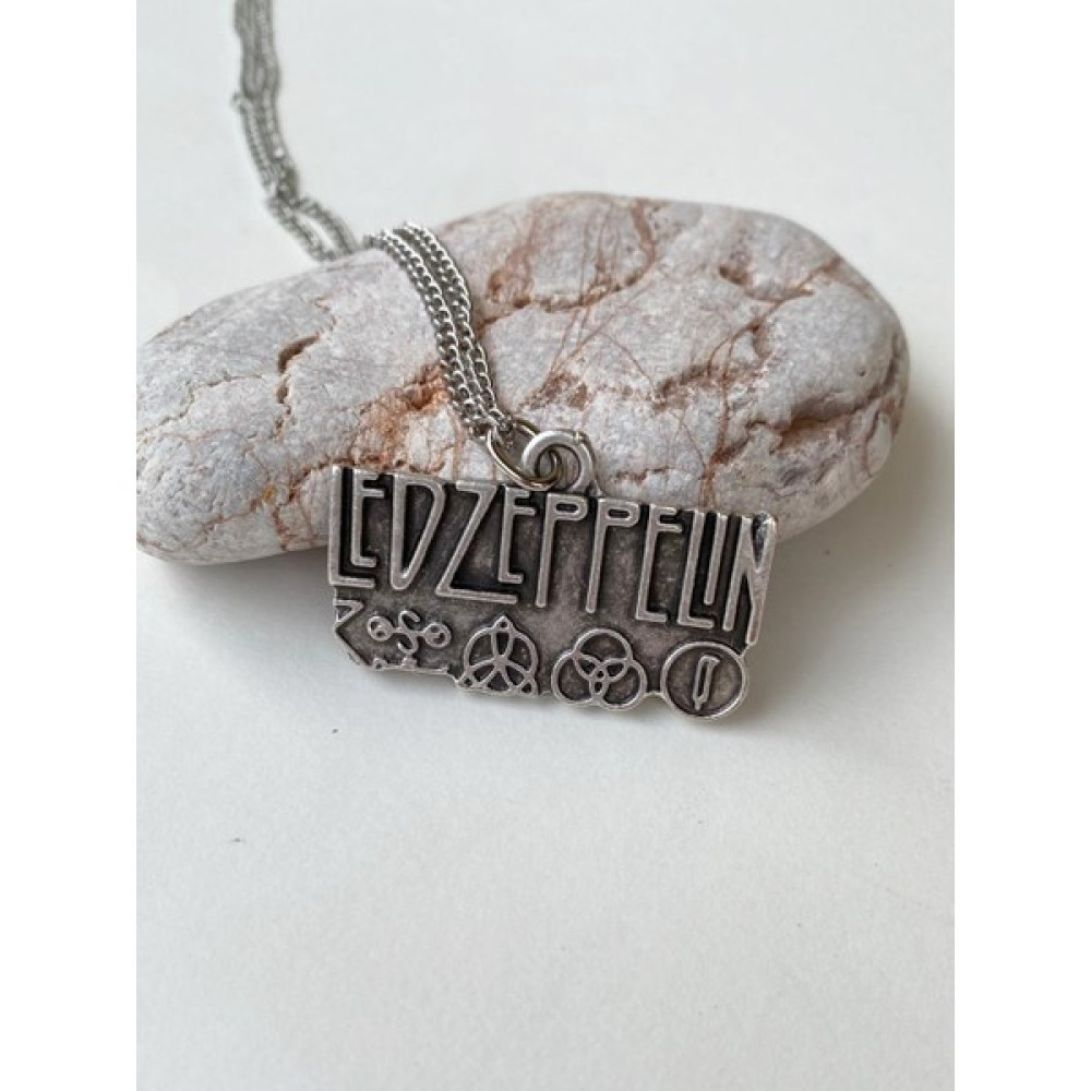 Paytak Moda LED Zeppelin Rock Metal Grup Zincir Kolye PYTKZNKLY25 Kolyeler Fiyatı