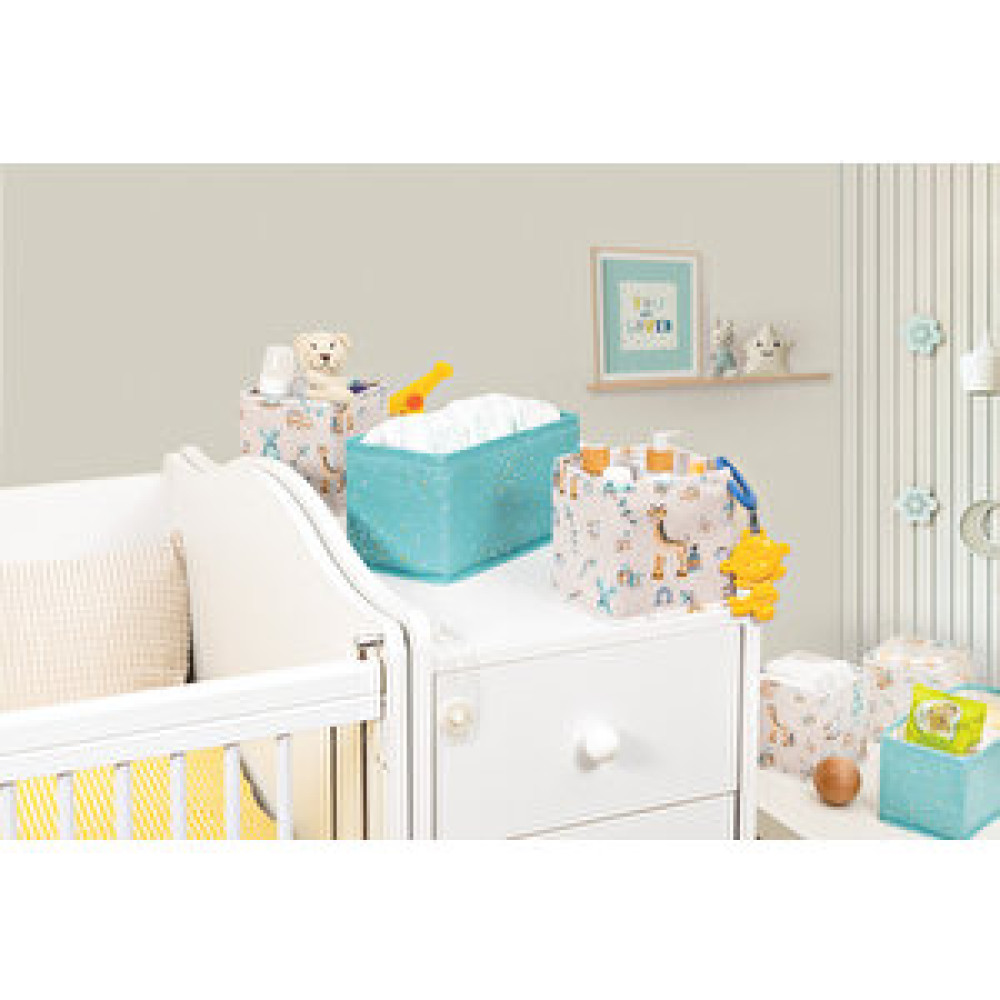 Pazar Kapısı Baby 3'lü Çekmece Düzenleyici Set Bebek Odası Mavi Mavi Hurç Fiyatı