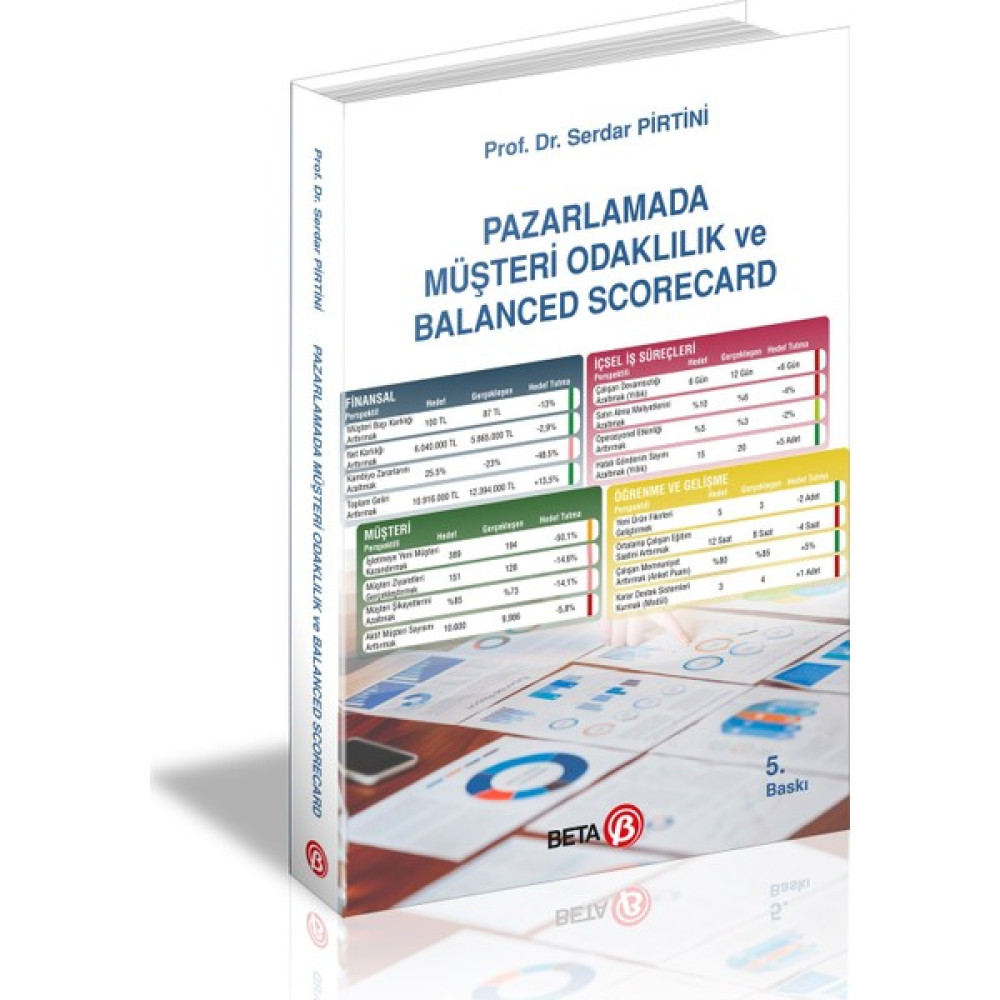 Pazarlamada Müşteri Odaklılık Ve Balanced Scorecard - Serdar Pirtini Ekonomi Pazarlama Kitapları Fiyatı