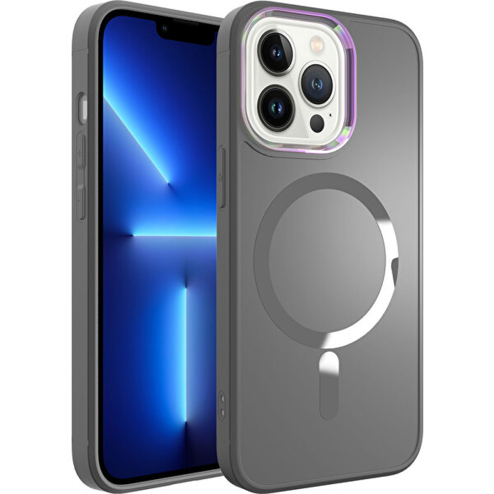 Pazarplus iPhone 12 Pro Uyumlu Magsafe Wireless Şarj Özellikli Pazarplus Stil Kapak - Siyah Cep Telefonu Kılıfı Fiyatı