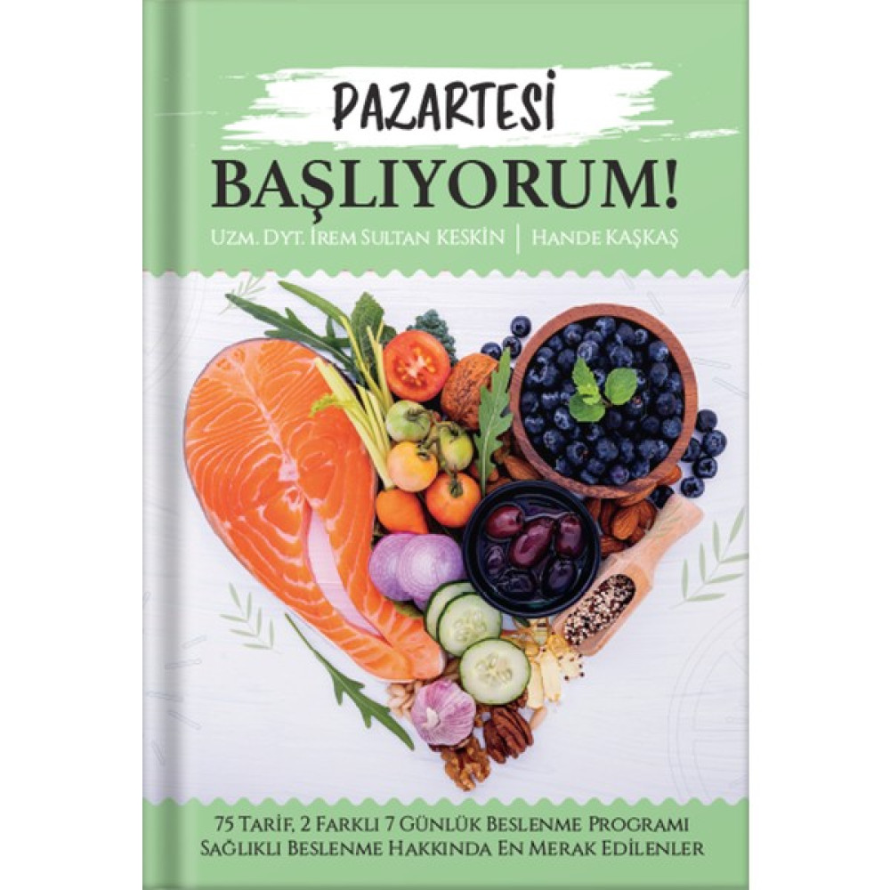 Pazartesi Başlıyorum! Sağlık Beslenme Kitapları Fiyatı