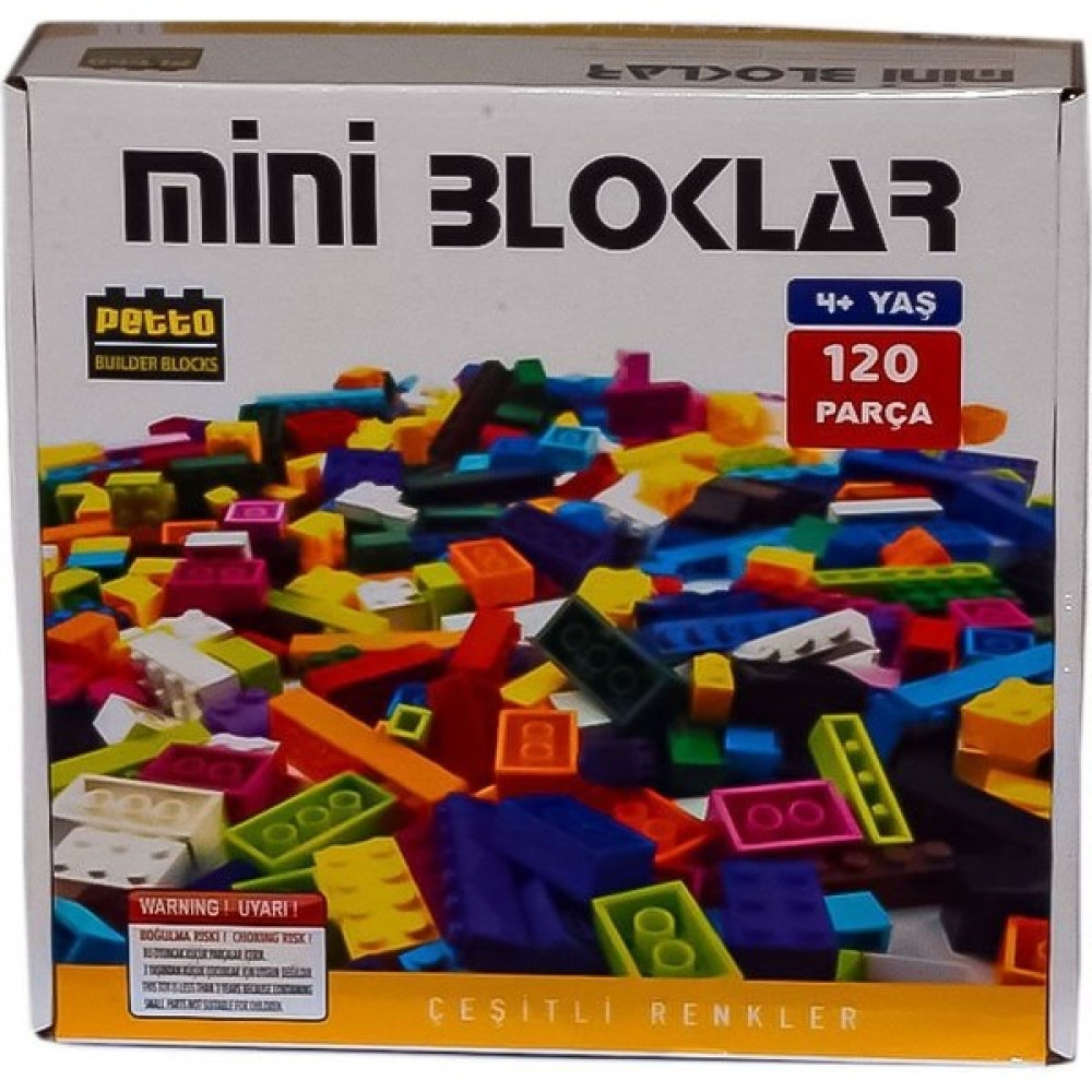 PBB120 120 Parça Plastik Yap Boz - Gepettoys Legolar ( Yapım Oyuncakları ) Fiyatı