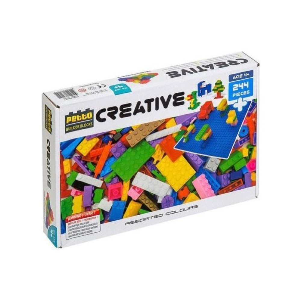 PBBB244-1 Petto Blocks 244 Parça-Gepettoys Legolar ( Yapım Oyuncakları ) Fiyatı