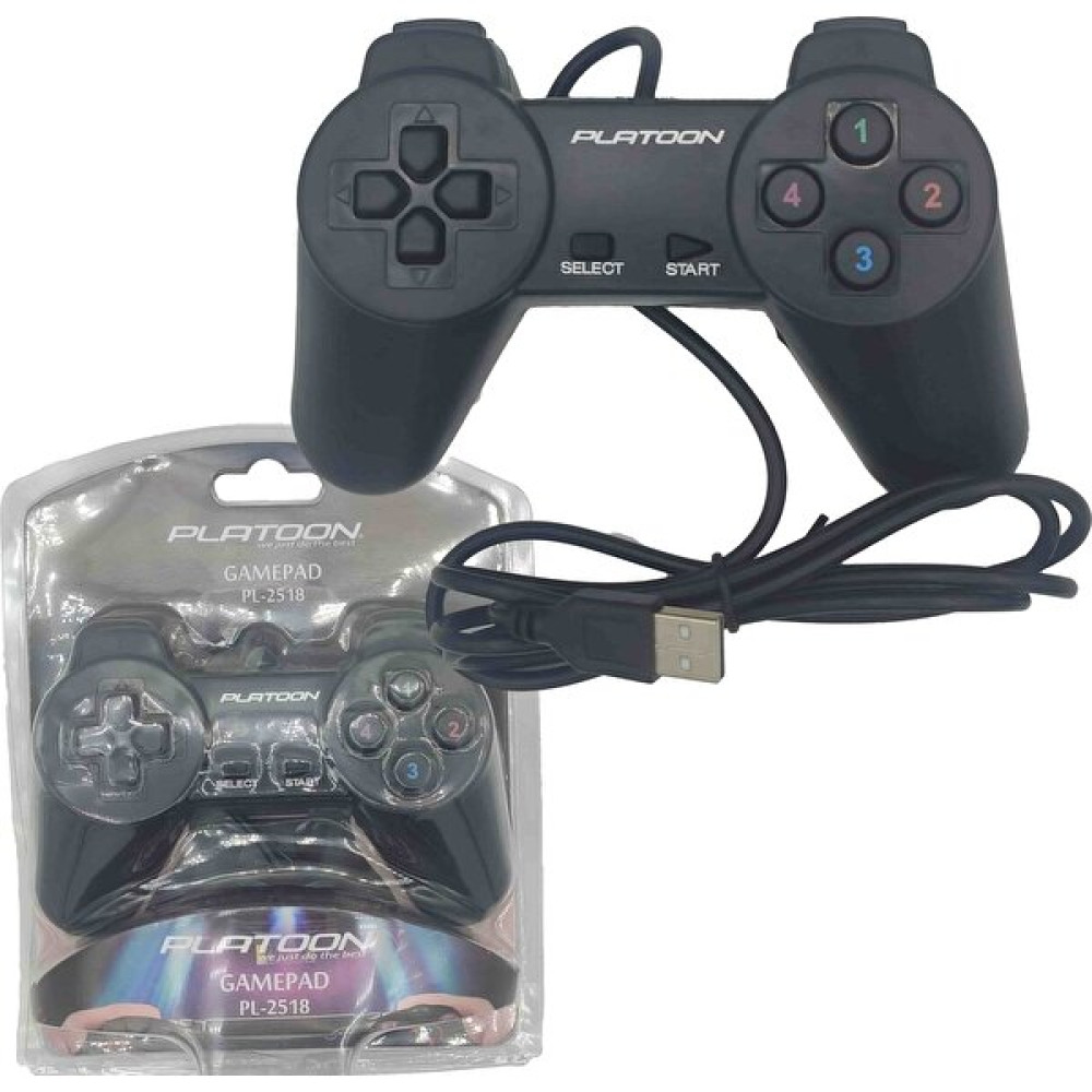 PC Usb Oyun Kolu Gamepad Platoon PL-2518 Konsol Aksesuarları Fiyatı