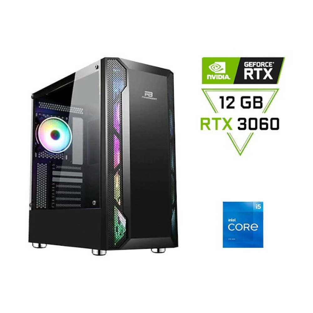 Pcbox 3060 V2 Intel Core I5 11400F Rtx 3060 12GB 8gb Ddr4 500GB M.2 Nvme 3500 Mb/s Frd Gamıng Pc Masaüstü Bilgisayar Fiyatı