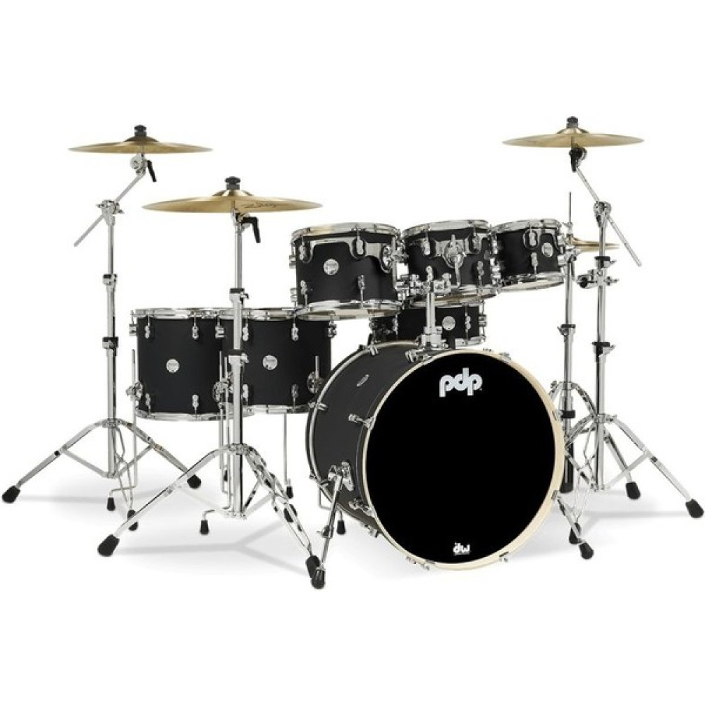 PDP Drums Concept Akçaağaç 7-Parça Akustik Davul (Mat Siyah) Oto Boyaları Fiyatı