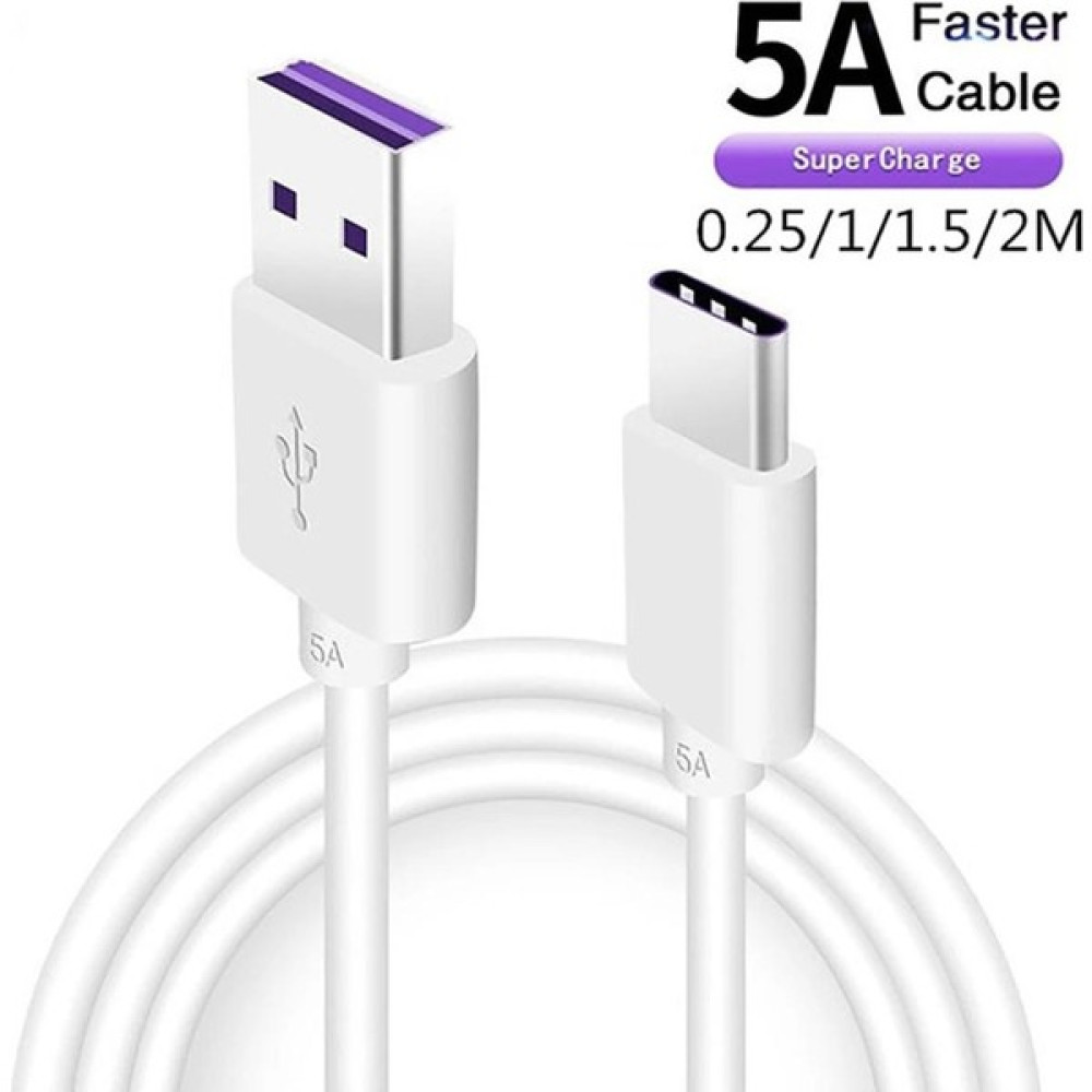 Pdrplnt 5A Hızlı Şarj Kablosu USB C Şarj Aleti Teli Samsung Galaxy S20 Fe S21 Ultra A42 A32 5g A90 A50 A70 A41 A51 A71 A12 A11 A52 A22 (Yurt Dışından) Cep Telefonu Şarj Cihazı Fiyatı