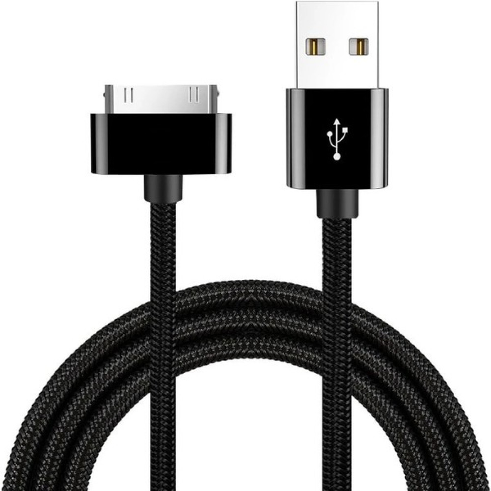 Pdrplnt Hızlı Şarj Kablosu iPhone 4 4s iPad 2 3 Ipod 30 Pin Naylon Örgülü Tel Metal Fiş Veri Aktarımı Sync USB Şarj Adaptörü (Yurt Dışından) Oto Boyaları Fiyatı