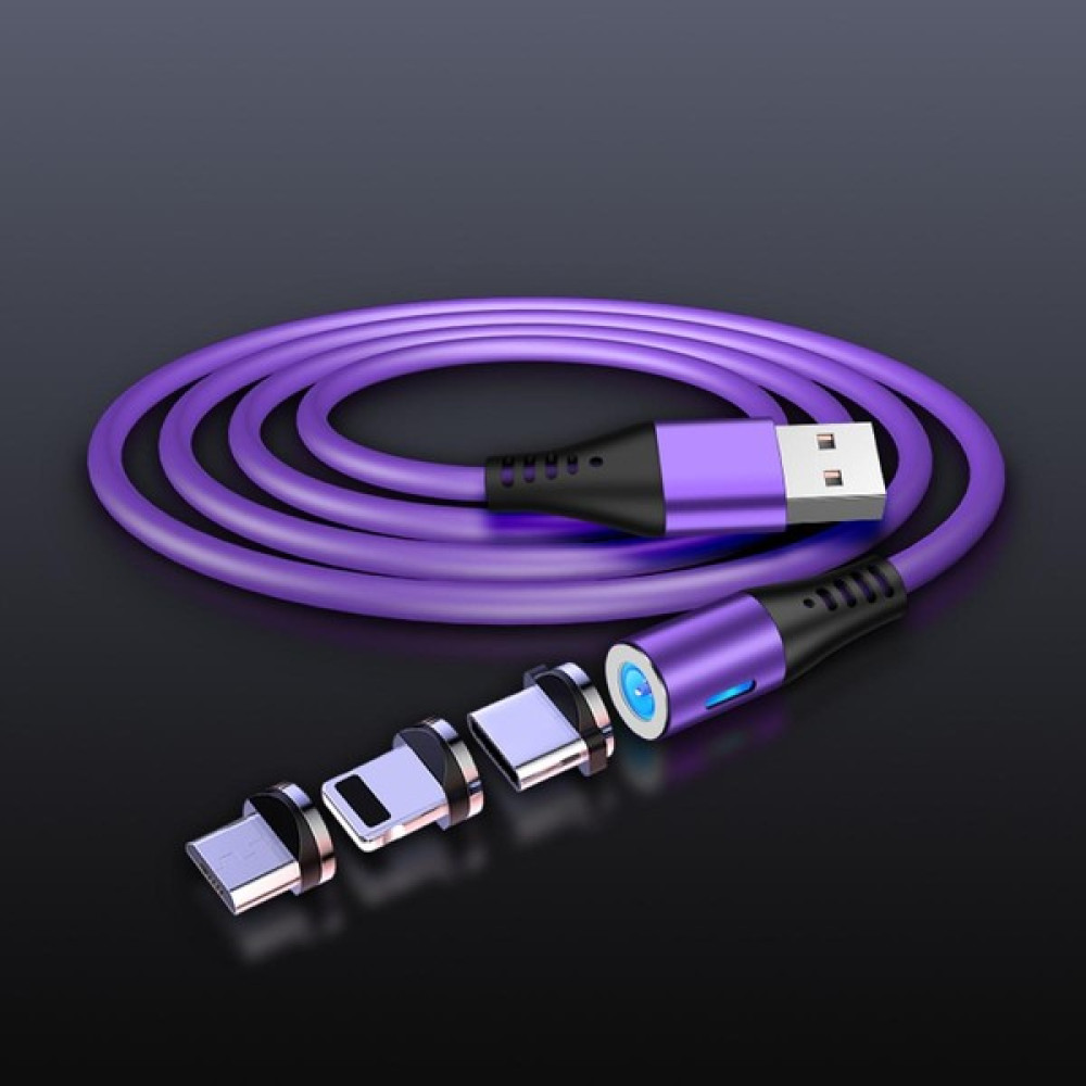 Pdrplnt Manyetik Şarj Cihazı Yıldırım Kablosu Mikro USB C Tipi Tel Ipone 14 13 Pro Max Samsung S20 Xiaomi Onur 9x Sıvı Silikon Kordon (Yurt Dışından) Cep Telefonu Şarj Cihazı Fiyatı