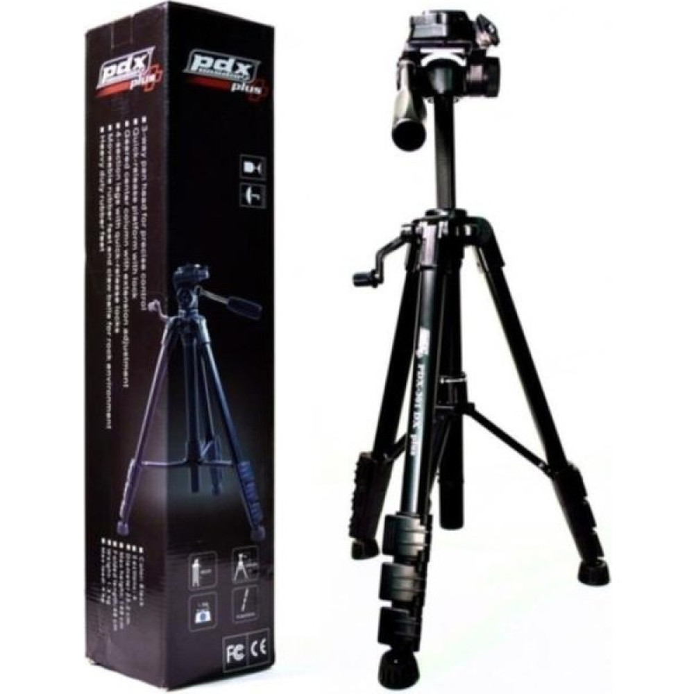Pdx 301 Dx Plus 149CM Hidrolik Kafa Profesyonel Tripod - Siyah Tripodlar Fiyatı