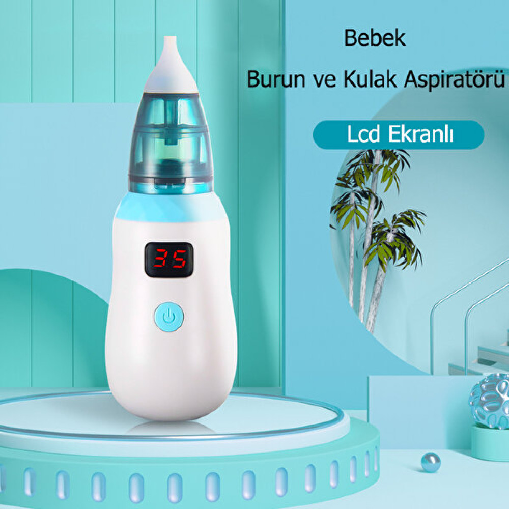 Peakbay Elektrikli Burun ve Kulak Aspiratörü Mavi Burun Aspiratörü Fiyatı