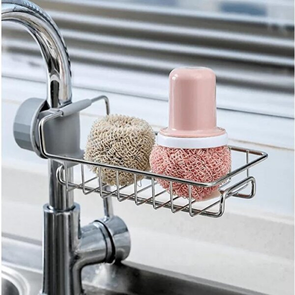Peanelife Mutfak Banyo Organizer Sabunluk Demir Raf Tek Kat Kanca Tasarımlı - Renkli - standart Sabunluk Fiyatı