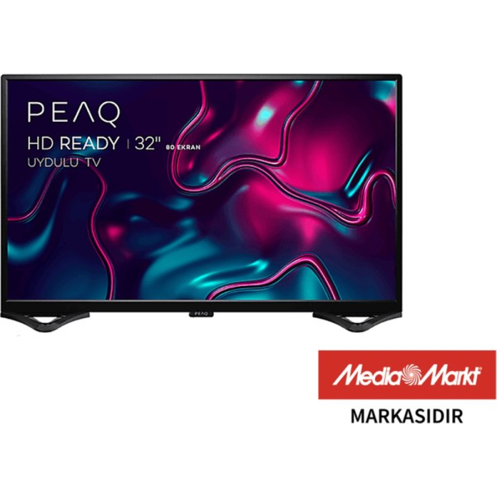 PEAQ PQ32DAL04 32 inç 80 Ekran Dahili Uydu Alıcılı HDR D-Dual LED TV Televizyonlar Fiyatı