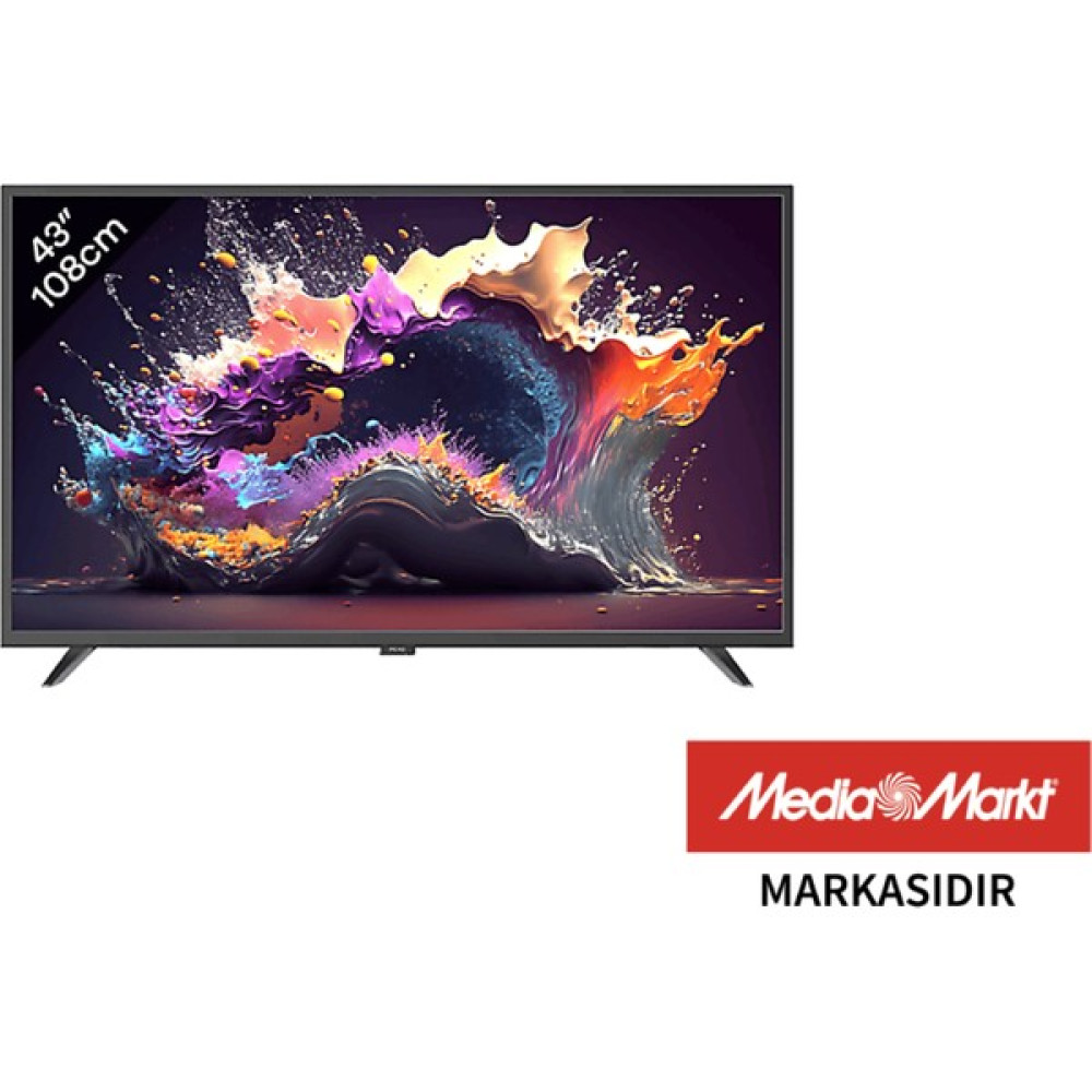 Peaq PQ43DAL540 43" 108 Ekran Uydu Alıcılı 4K Ultra HD webOS Smart LED TV Televizyonlar Fiyatı