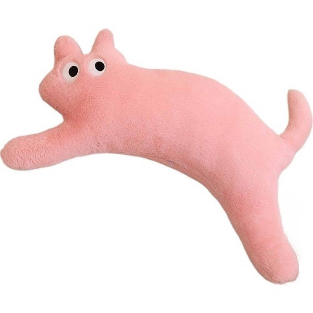 Pearl 100CM Uzunluğunda Kedi Yastığı Peluş Kedi Oyuncağı (Yurt Dışından) - Beyaz - Pembe Oto Boyaları Fiyatı