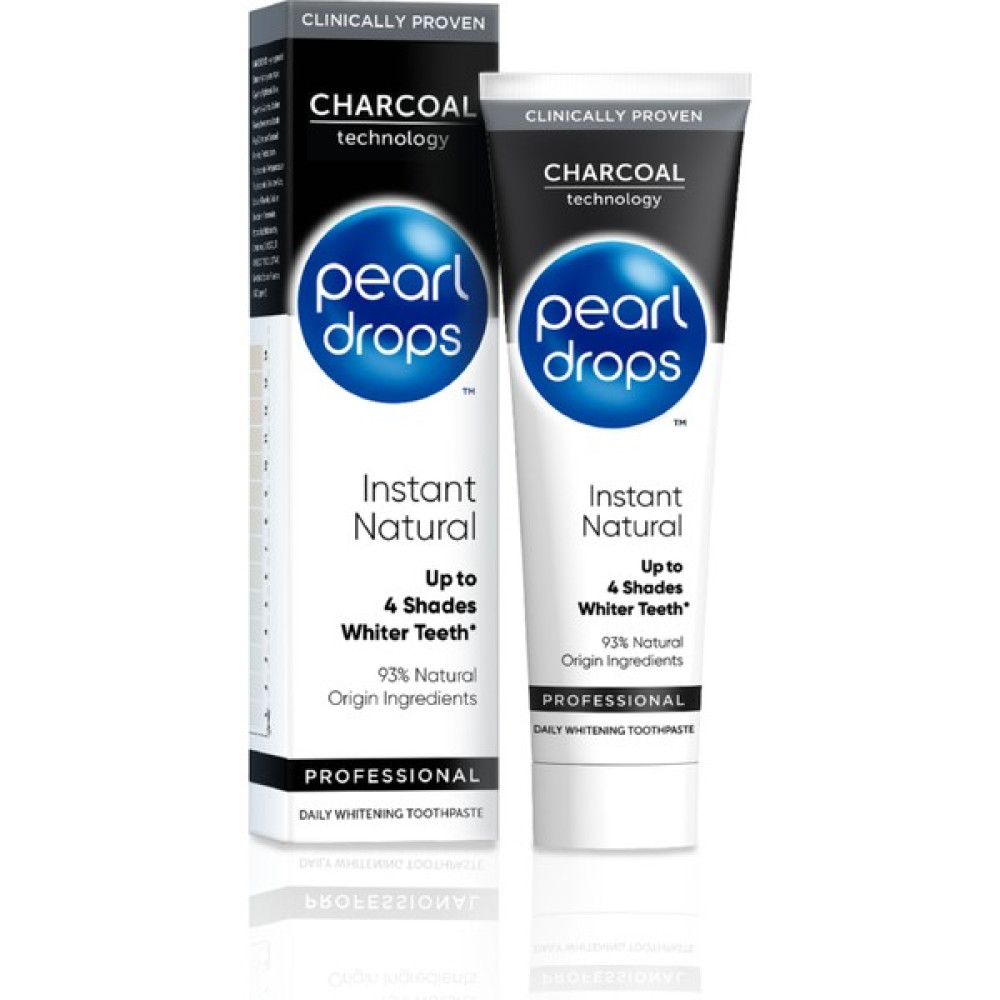 Pearl Drops Instant Natural White Charcoal + Pearl Drops Smokers Gel 75 Ml Diş Macunları Fiyatı