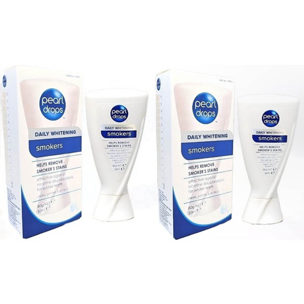 Pearl Drops Smokers-2 adet. Sigara içenler için leke çıkartıcı extra naneli Jel Diş Macunu 50ml Oto Boyaları Fiyatı