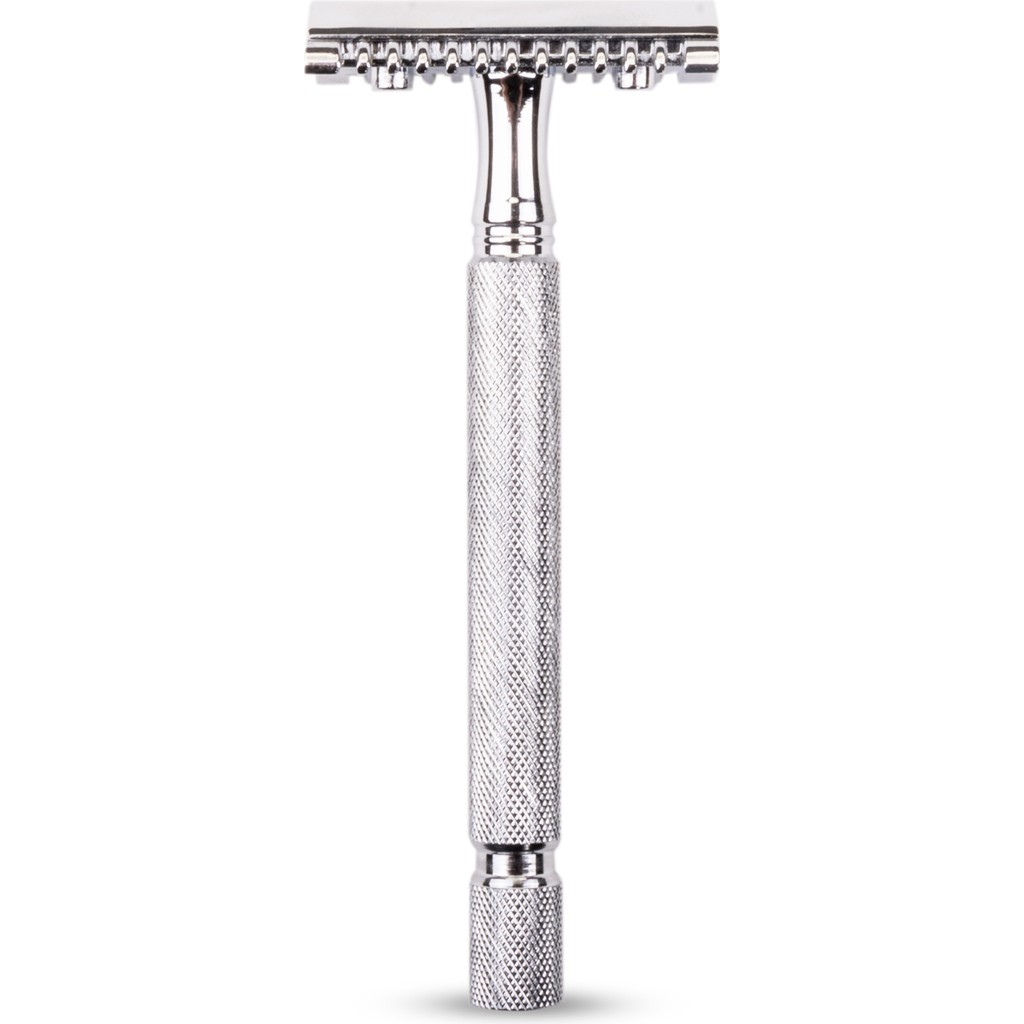 Pearl Shaving Krom Kaplama Uzun Saplı Taraklı Agresif Jiletli Geleneksel Tıraş Makinesi, Tahrişsiz Manuel Tıraş Bıçağı, Haftada 1 veya daha seyrek ... Diğer Fiyatı