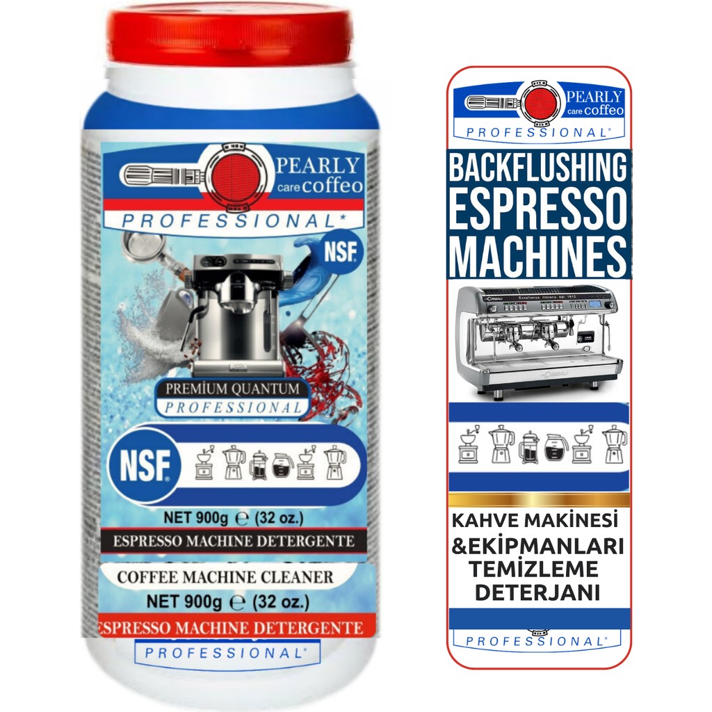 Pearly Care Coffeo Espresso Kahve Makinesi Temizleyici Toz Deterjan 900 GR 105 Yıkama Kahve Makineleri Fiyatı