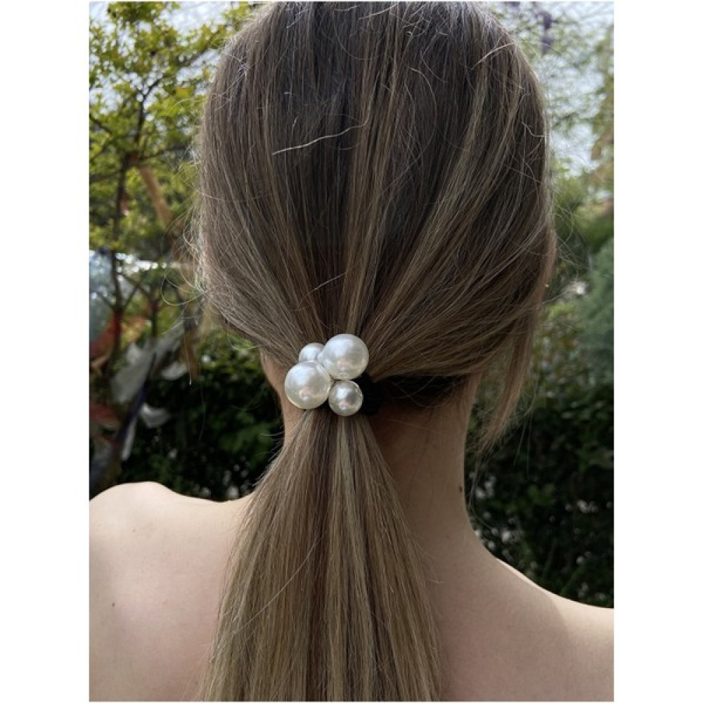 Pearly Handmade Büyük İnci Şık Lastik Toka Toka, Taç & Saç Bandı Fiyatı