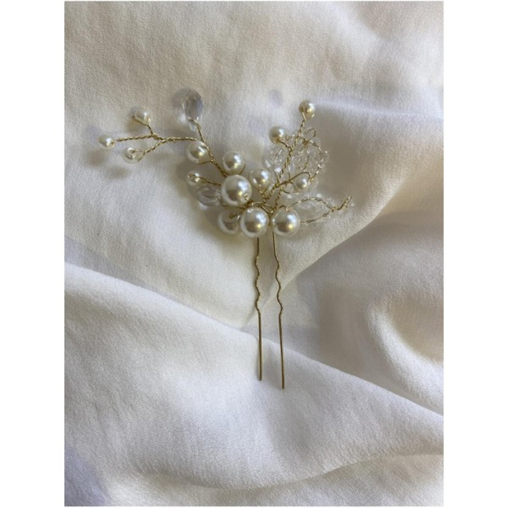 Pearly Handmade (H)Inci Kristal Toka Firkete Düğün Kına Nişan Nikah Gelin Tokası Topuz Tokası Toka, Taç & Saç Bandı Fiyatı