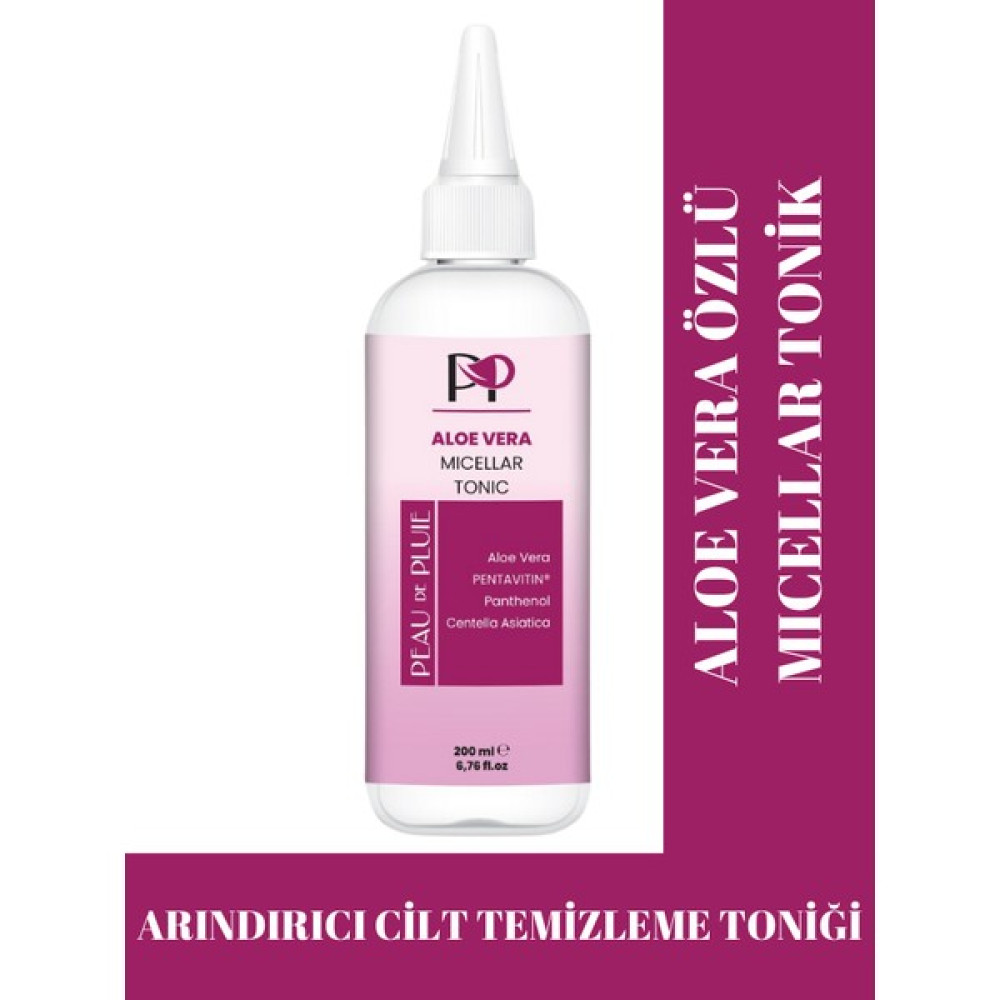 Peau De Pluie Organik Aloe Vera Özlü Cilt Temizleme Tonik Cilt Temizleme ve Peeling Fiyatı