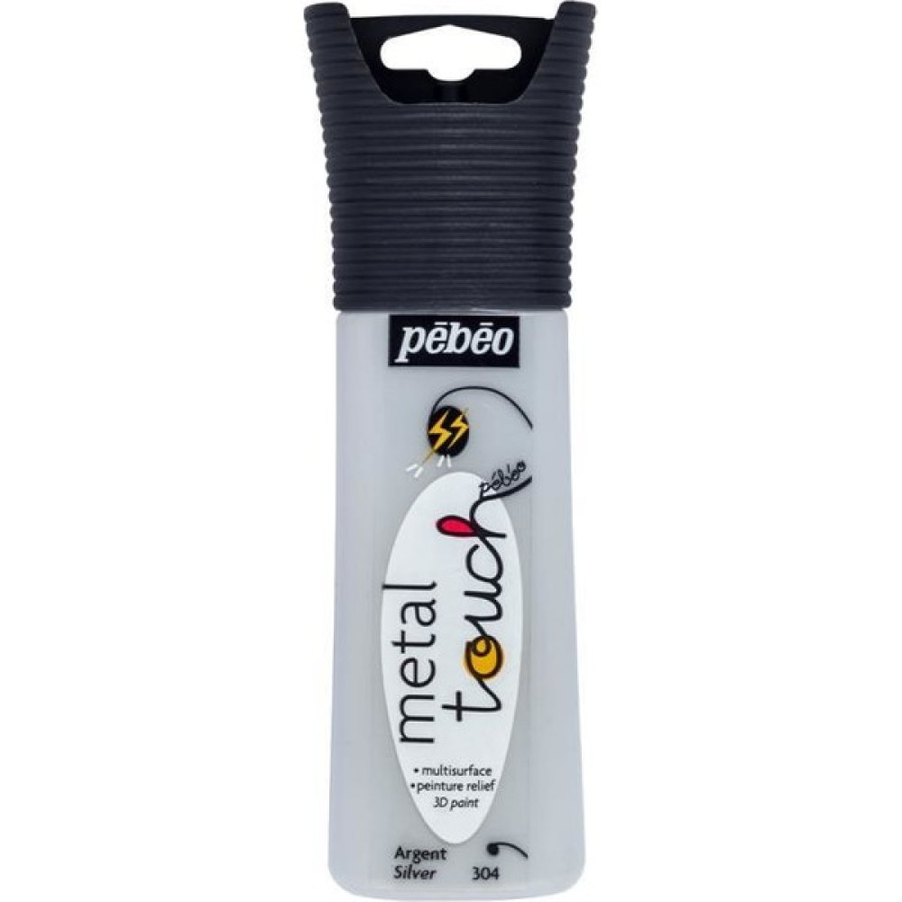 Pebeo 304 Touch Deco Ahşap Boyası 30 ml Metalik Gümüş Akrilik Boya Fiyatı
