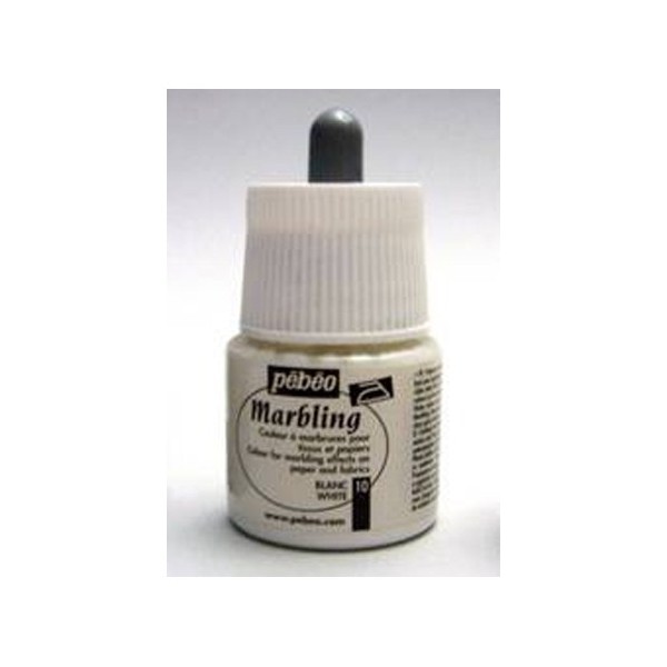 Pebeo Marbling (Ebru Boyası) 45 ml 010 White Diğer Fiyatı