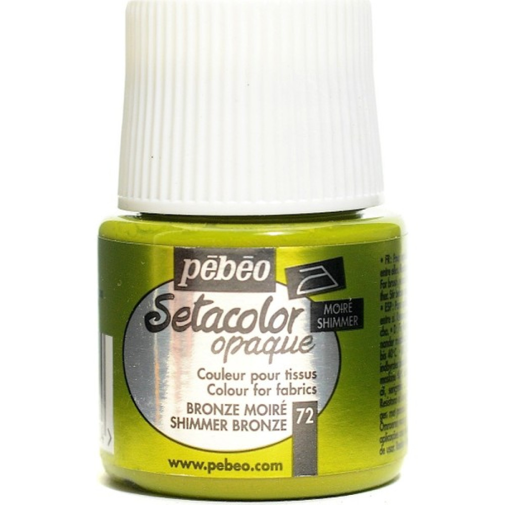 Pebeo Setacolor Opak Kumaş Boyası 45ML 72 Shimmer Bronze Oto Boyaları Fiyatı