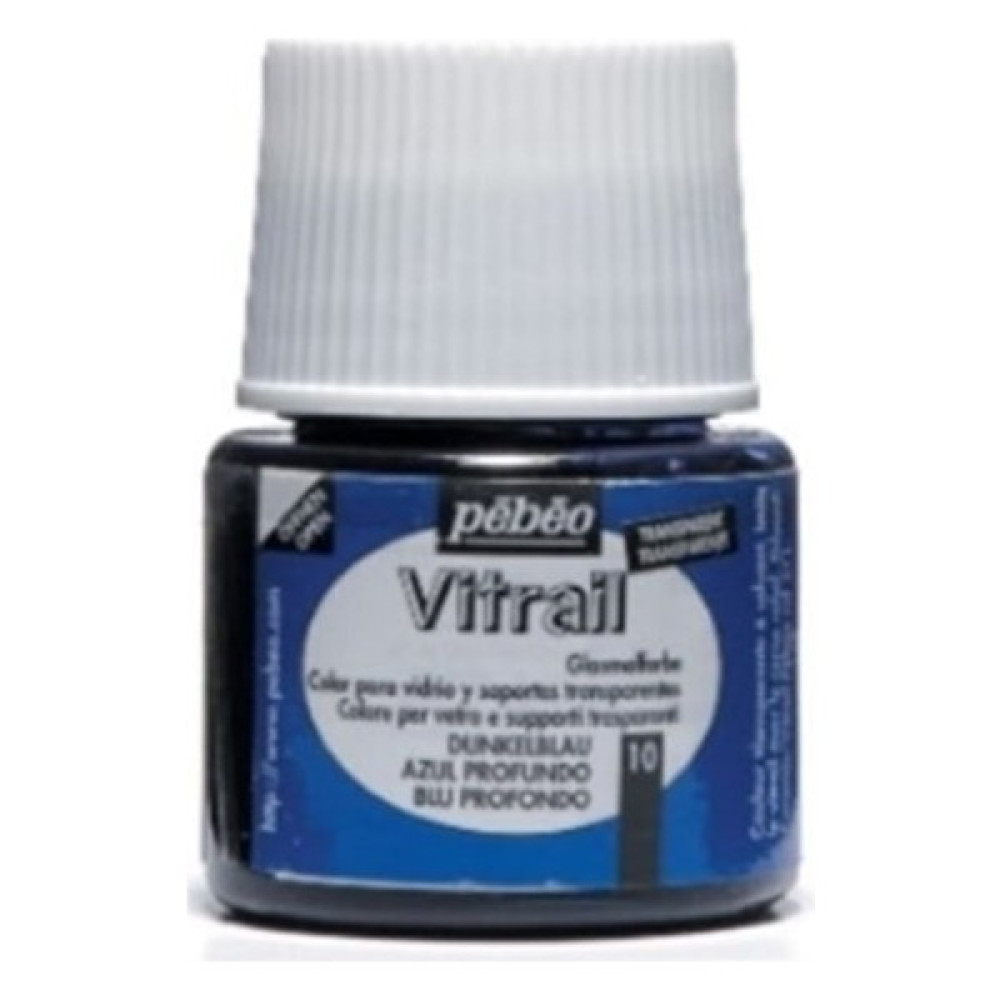 Pebeo Vitrail Cam Boyası Transparan Deep Blue 45ML Oto Boyaları Fiyatı
