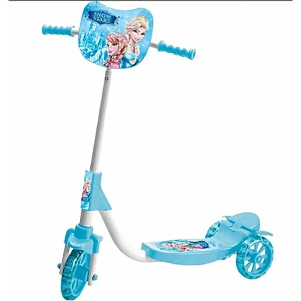 Peda Toy 3 Tekerlekli Şefaf Slikon Tekerlekli Scooter Çocuk Frenli 80X60 cm Snow Star Açık Hava, Deniz ve Spor Oyuncakları Fiyatı