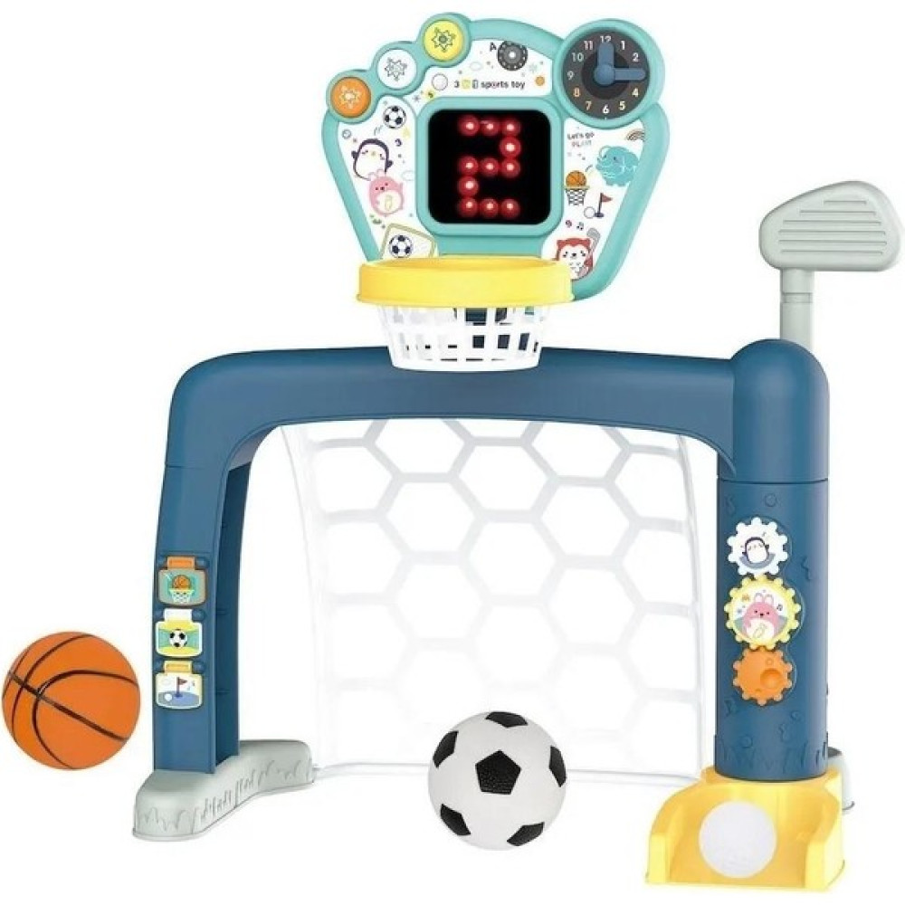Peda Toy Futbol Kalesi Basketbol Potası ve Golf Seti 3 Oyun 1 Arada Set Açık Hava, Deniz ve Spor Oyuncakları Fiyatı