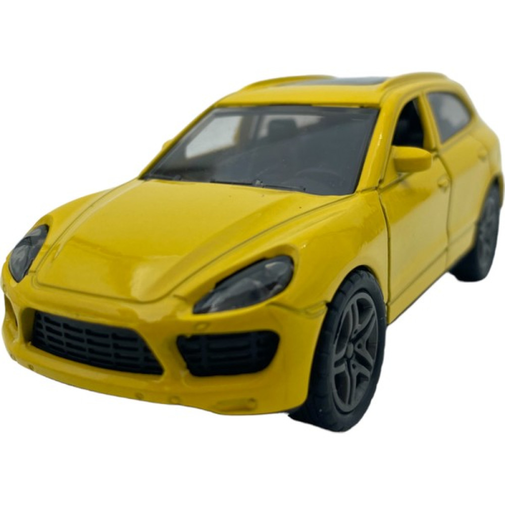 Peda Toy Metal Model Araba Oyuncak Çek Bırak Kapılar Aç Kapa Lüx Suv Sarı Porsche Cayenne Açık Hava, Deniz ve Spor Oyuncakları Fiyatı