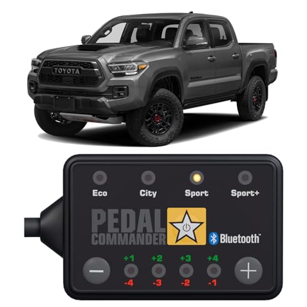 PEDAL COMMANDER for Toyota Tacoma 2005-2023 Throttle Response Controller - Fits 2nd, 3rd Gen, SR, SR5, TRD Sport, TRD Off Road, Limited, TRD Pro, 2.7L, 3.5L, 4.0L, Toyota Tacoma Accessories