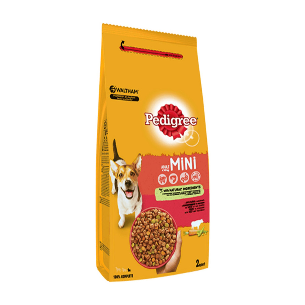 Pedigree Biftekli Sebzeli Küçük Irk Yetişkin Köpek Maması 2 Kg Vital Evcil Hayvan Ürünleri Fiyatı