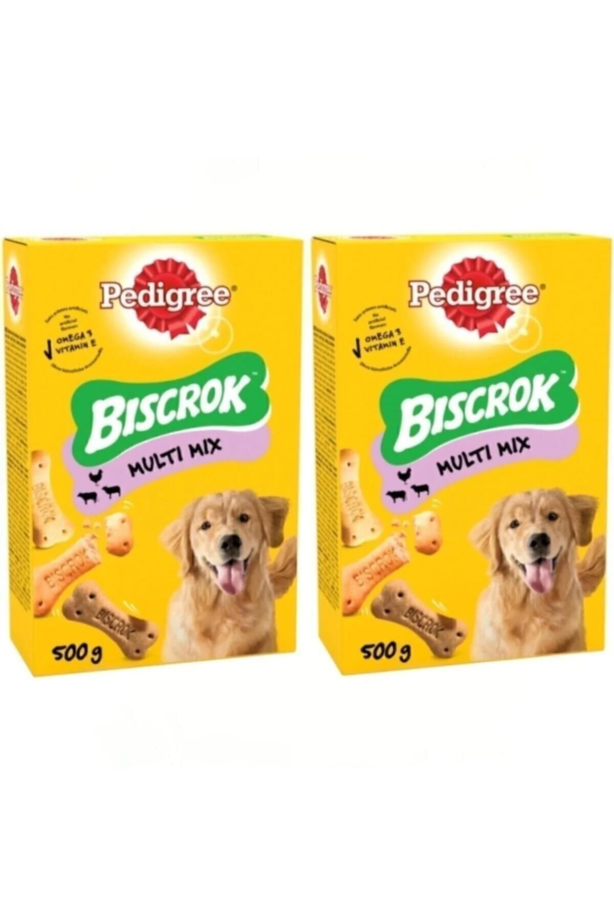 Pedigree Biscrok Multi Mix Köpek Ödül Bisküvisi 500gr X 2 Adet" Evcil Hayvan Ürünleri Fiyatı