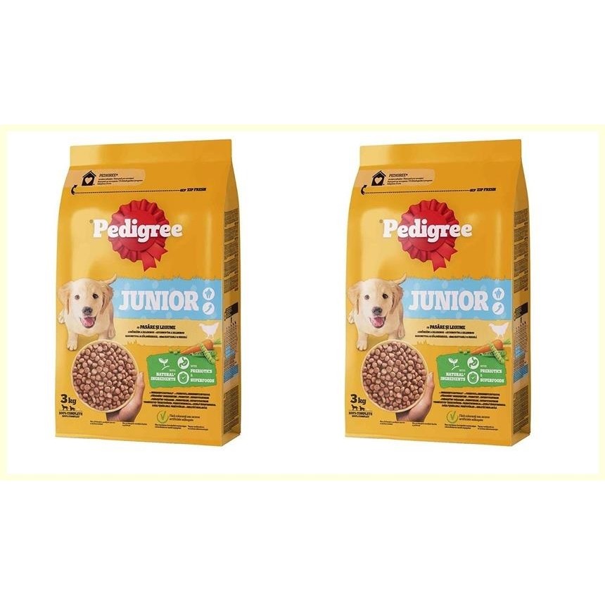 Pedigree Kümes Hayvanlı ve Sebzeli Yavru Köpek Mama 3 Kg*2 Adet Diğer Fiyatı