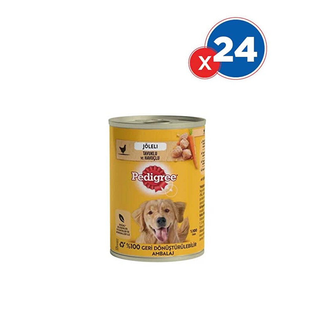 Pedigree Tavuklu&Havuçlu Konserve Köpek Maması 400 GrX24'lü Evcil Hayvan Ürünleri Fiyatı