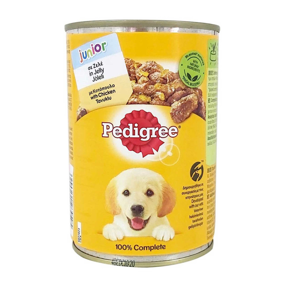 Pedigree Yavru Köpek Maması 400 gr Konserve Tavuklu Jöleli Evcil Hayvan Ürünleri Fiyatı