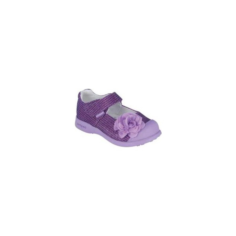 Pediped Rs1936-Lv-Evangeline Lavender Mary Jane-Lila Çocuk Ayakkabı Kız Çocuk Babet Fiyatı