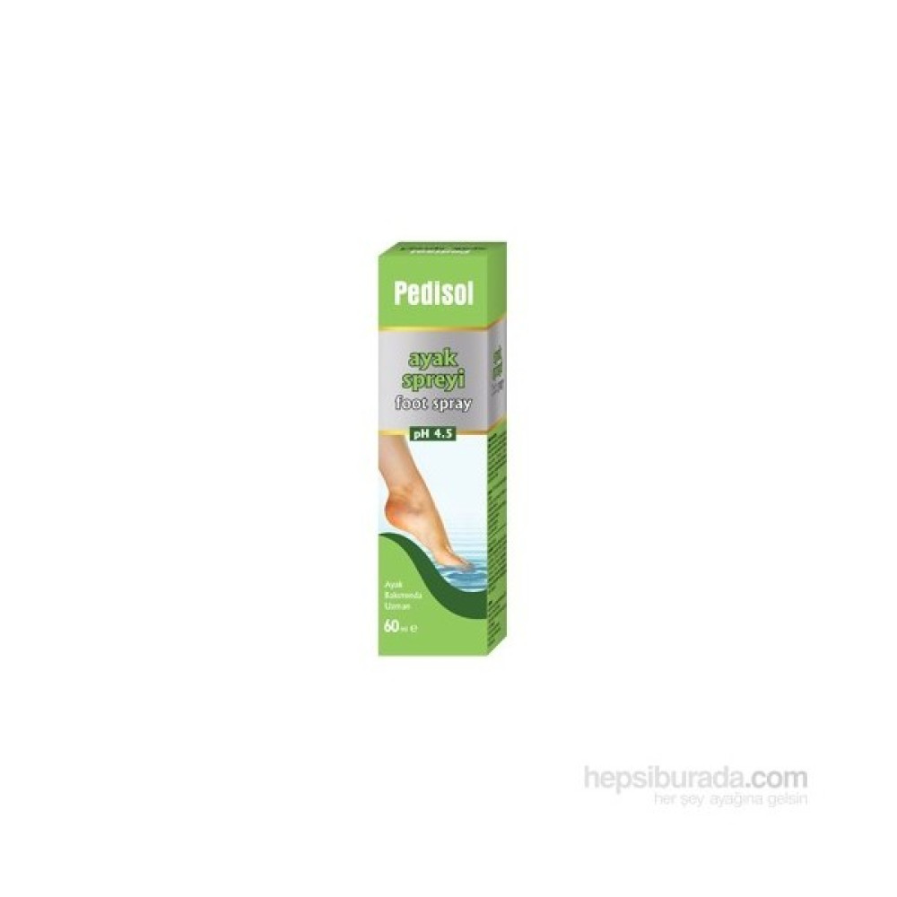 Pedisol Ayak Spreyi 60Ml. Ayak Bakımı Fiyatı
