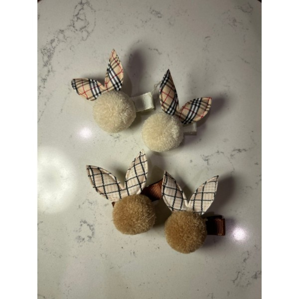 Peekaboo Baby Collection Kız Çocuk Bebek Ponpon Yan Pens Toka Seti Toka, Taç & Saç Bandı Fiyatı