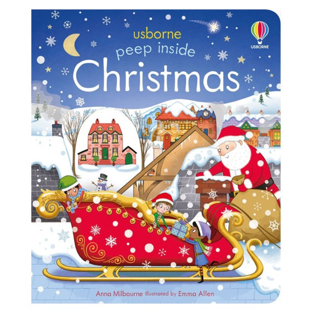 Peep Inside Christmas Usborne Okul Öncesi Eğitici & Öğretici Kitaplar Fiyatı